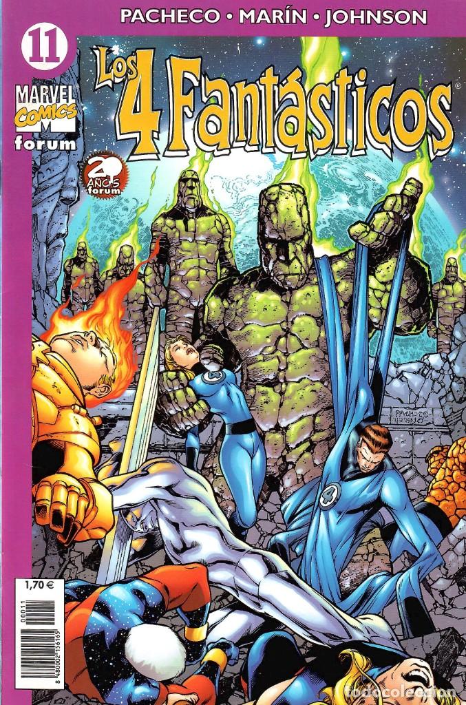 C&oacute;mics: LOS 4 FANTASTICOS N&ordm; 11 VOL 4 MARVEL 2001 - Foto 1