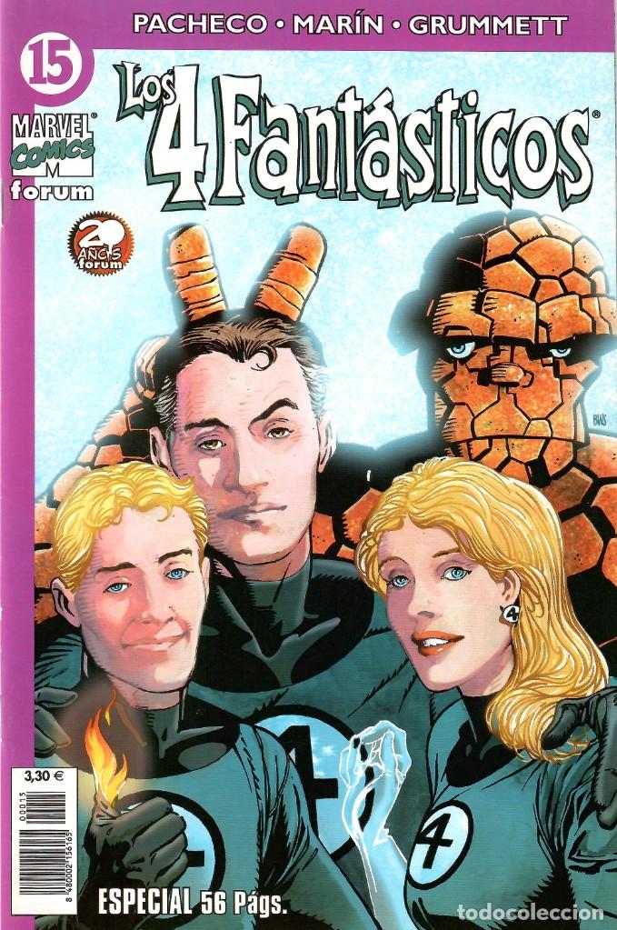 C&oacute;mics: LOS 4 FANTASTICOS N&ordm; 15 VOL 4 MARVEL 2002 - Foto 1