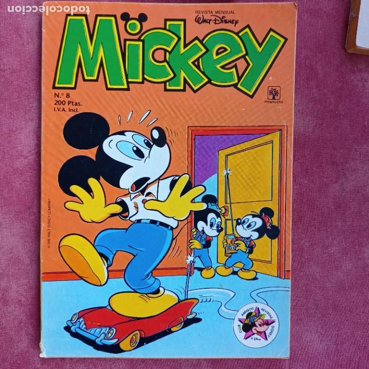 C&oacute;mics: MICKEY NUMERO 8, ( EDITORIAL PRIMAVERA ) - Foto 1