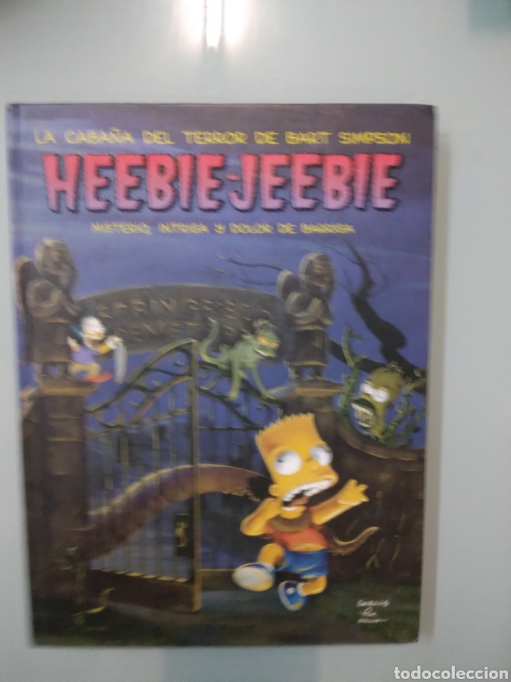 C&oacute;mics: La caba&ntilde;a del terror de Bart Simpson, HEEBIE JEEBIE, Ediciones B - Foto 1