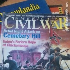 Cómics: CIVIL WAR- MAGAZINE U.S.A. CORONOLOGIAS/BATALLAS Y PLANOS 1980