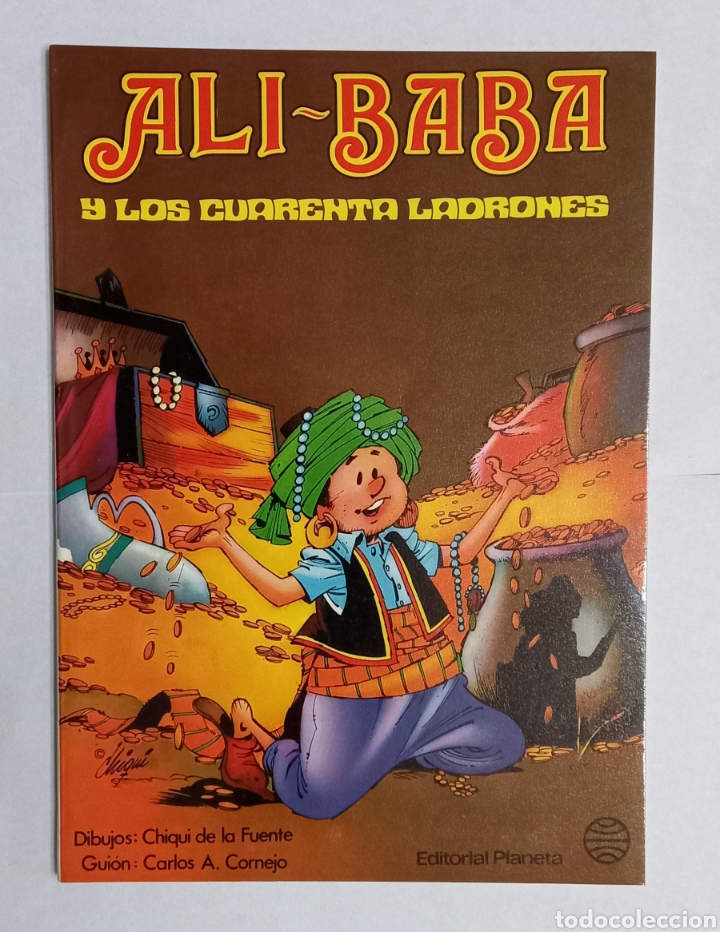 C&oacute;mics: C&oacute;mic vintage Ali-Baba y los cuarenta ladrones 1979