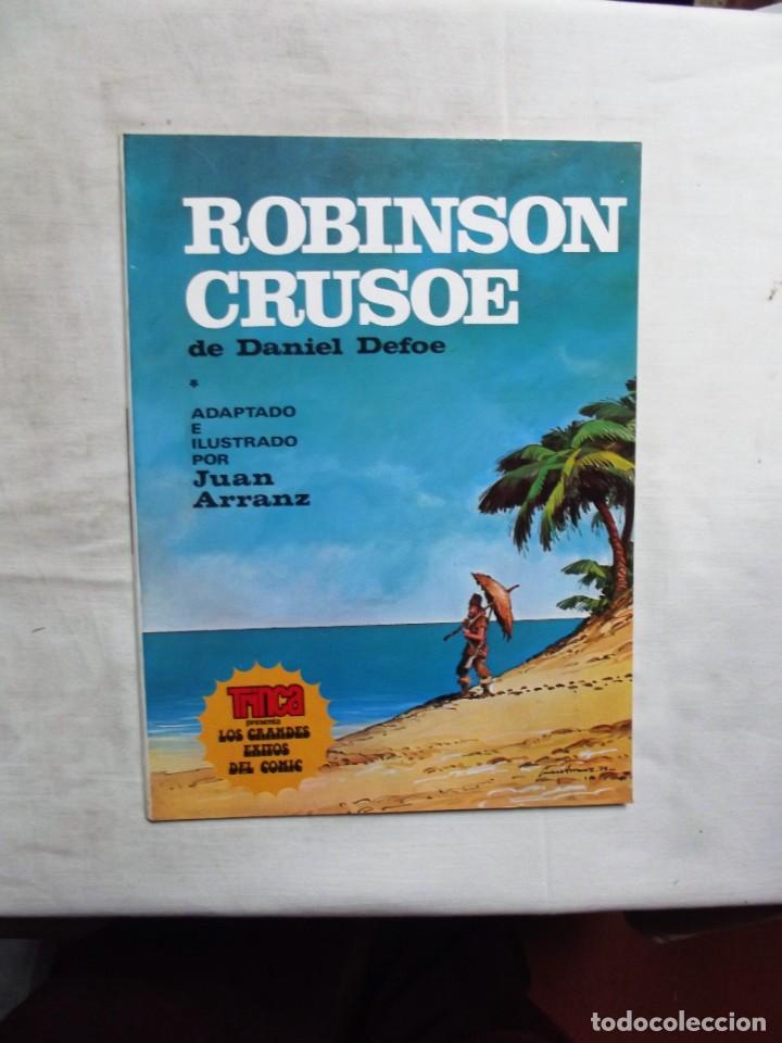 C&oacute;mics: ROBINSON CRUSOE DE DANIEL DEFOE - Foto 1