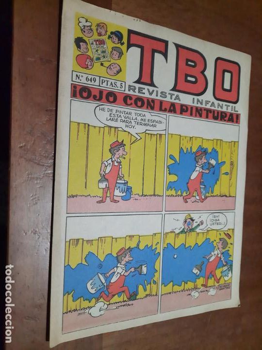 Comics: TBO 649. REVISTA INFANTIL. GRAPA. BUEN ESTADO