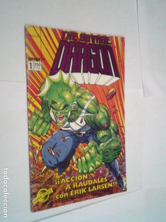 C&oacute;mics: THE SAVAGE DRAGON - NUMERO 1 - EDITORIAL IMAGE - WORLD COMICS - GORBAUD - CAJON 2 - Foto 1