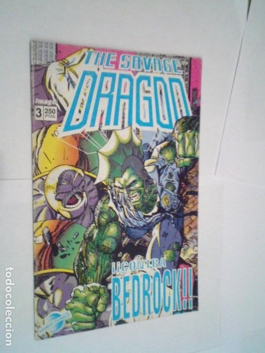 C&oacute;mics: THE SAVAGE DRAGON - NUMERO 3 - EDITORIAL IMAGE - WORLD COMICS - GORBAUD - CAJON 2 - Foto 1