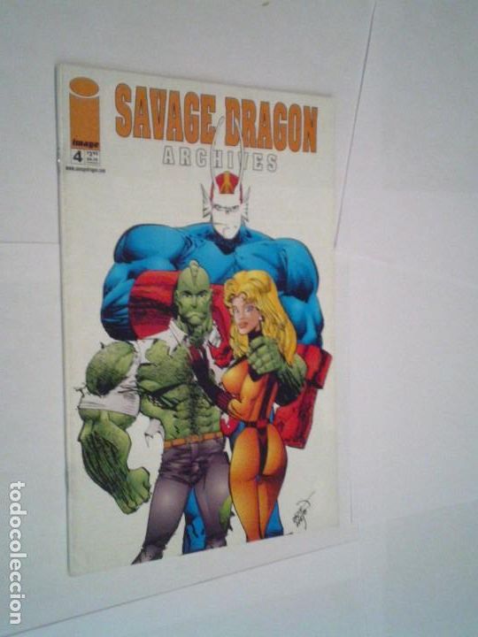 C&oacute;mics: THE SAVAGE DRAGON - NUMERO 4 - EDITORIAL IMAGE - WORLD COMICS - EN INGLES - GORBAUD - CAJON 2 - Foto 1