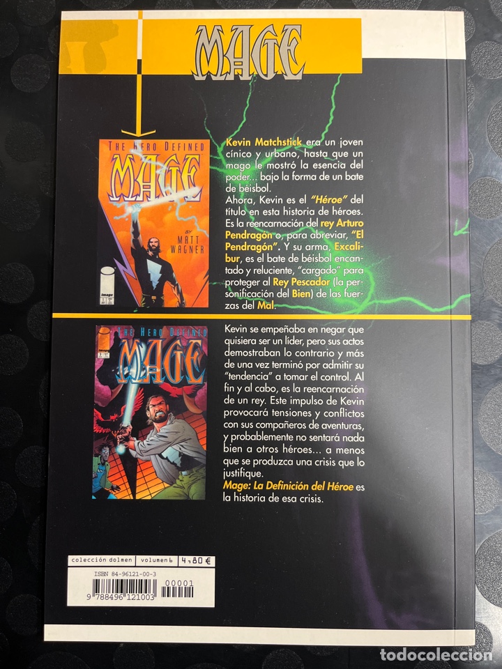 C&oacute;mics: MAGE : LA DEFINICI&Oacute;N DEL H&Eacute;ROE N.1 de MATT WAGNER Ed DOLMEN IMAGE ( 2002/2003 ) - Foto 2