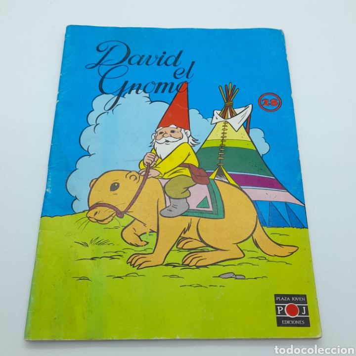 C&oacute;mics: ANTIGUO C&Oacute;MIC DE DAVID EL GNOMO. NUM. 28. EDICIONES PLAZA JOVEN. 65 PESETAS - Foto 1