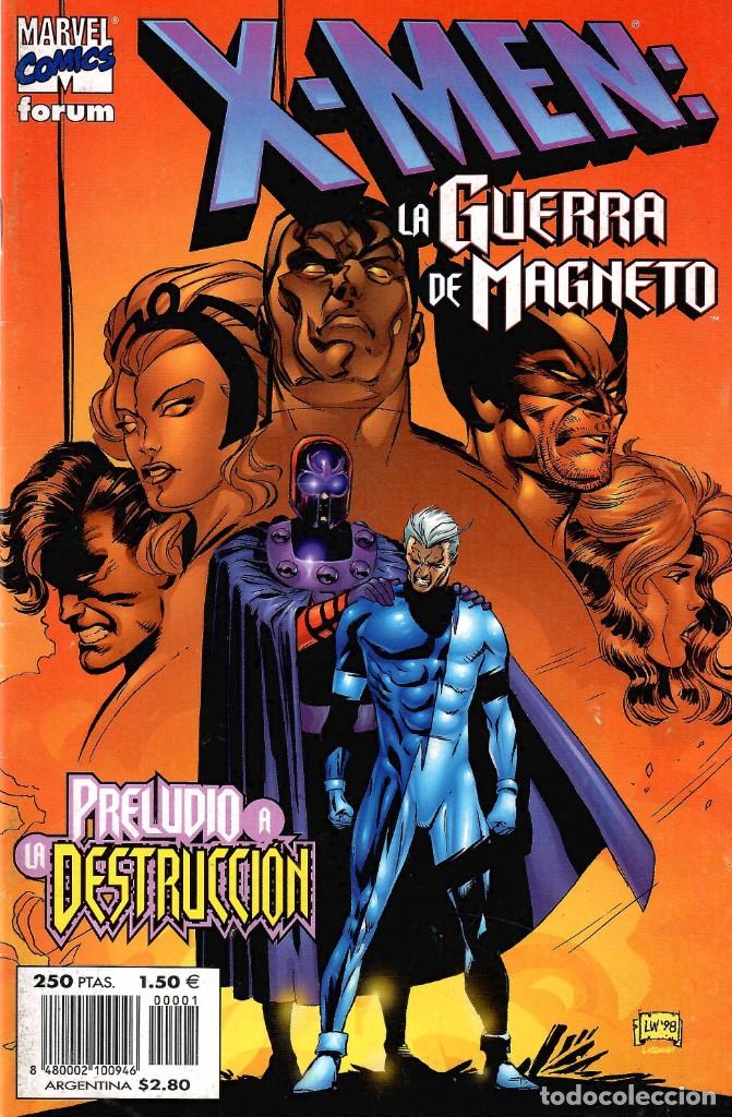 C&oacute;mics: X MEN LA GUERRA DE MAGNETO MARVEL 2000 - Foto 1