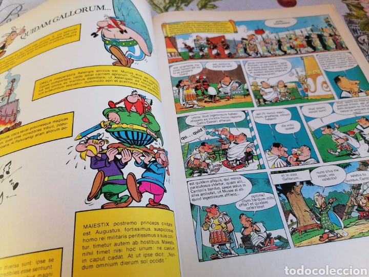C&oacute;mics: ASTERIX GLADIATOR.RARA EDICI&Oacute;N EN IDIOMA LATIN - Foto 3