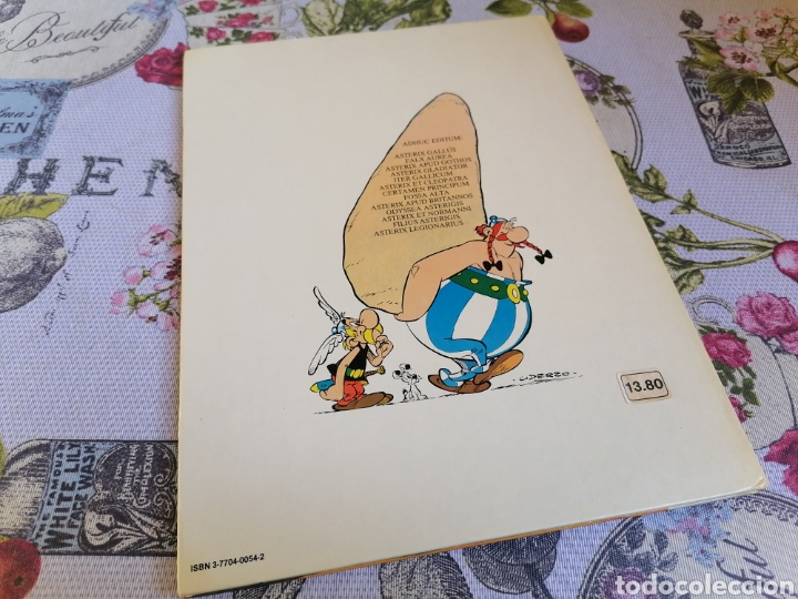 C&oacute;mics: ASTERIX GLADIATOR.RARA EDICI&Oacute;N EN IDIOMA LATIN - Foto 4
