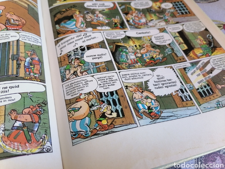 C&oacute;mics: ASTERIX GLADIATOR.RARA EDICI&Oacute;N EN IDIOMA LATIN - Foto 6