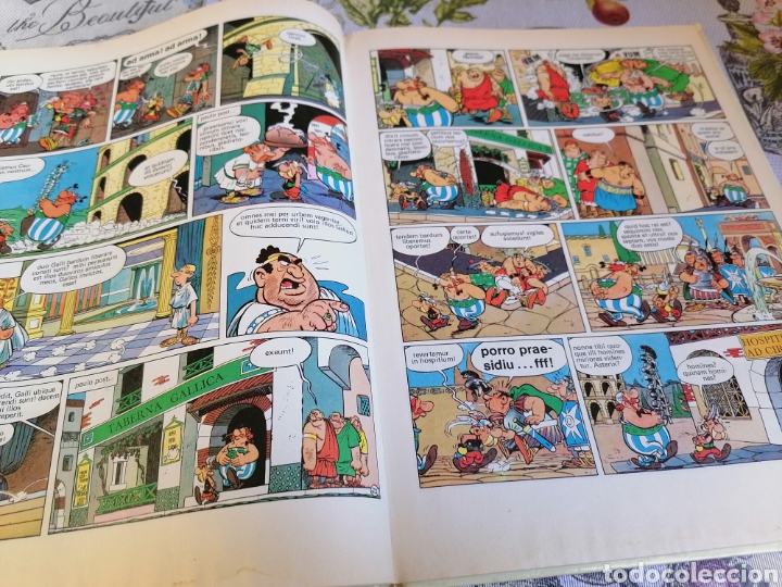 C&oacute;mics: ASTERIX GLADIATOR.RARA EDICI&Oacute;N EN IDIOMA LATIN - Foto 7