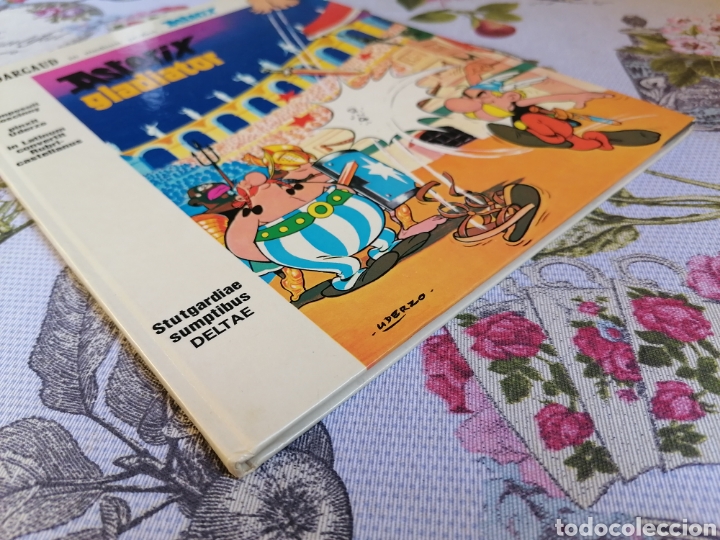 C&oacute;mics: ASTERIX GLADIATOR.RARA EDICI&Oacute;N EN IDIOMA LATIN - Foto 10