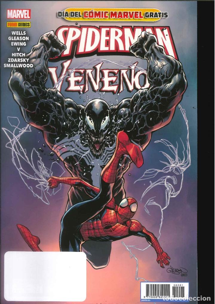 C&oacute;mics: SPIDERMAN VENENO D&Iacute;A DEL COMIC GRATIS 2022 PANINI - Foto 1