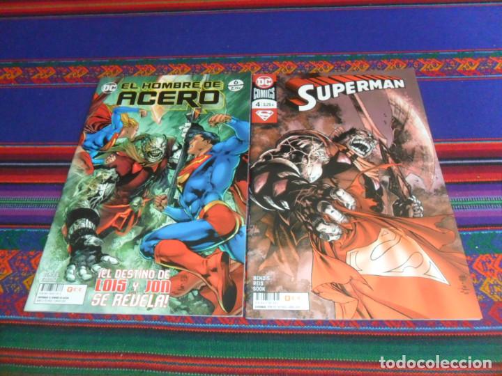 C&oacute;mics: SUPERMAN N&ordm; 83 Y SUPERMAN EL HOMBRE DE ACERO N&ordm; 6. ECC 2019. - Foto 1
