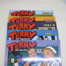 Cómics: TERRY AND THE PIRATES (TERRY E I PIRATI). MILTON CANIFF. 1983. INGLES-ITALIANO. LOTE 5 NUMS.. Lote 320097238