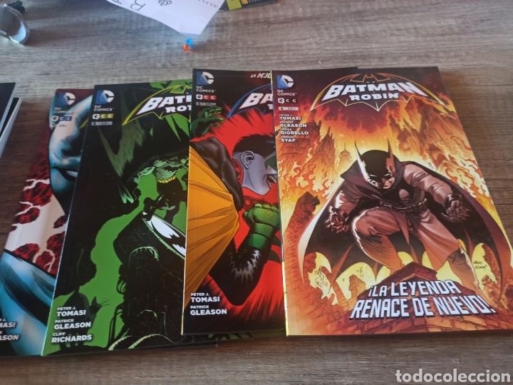 C&oacute;mics: Batman y robin 12 n&uacute;meros completa ecc - Foto 2