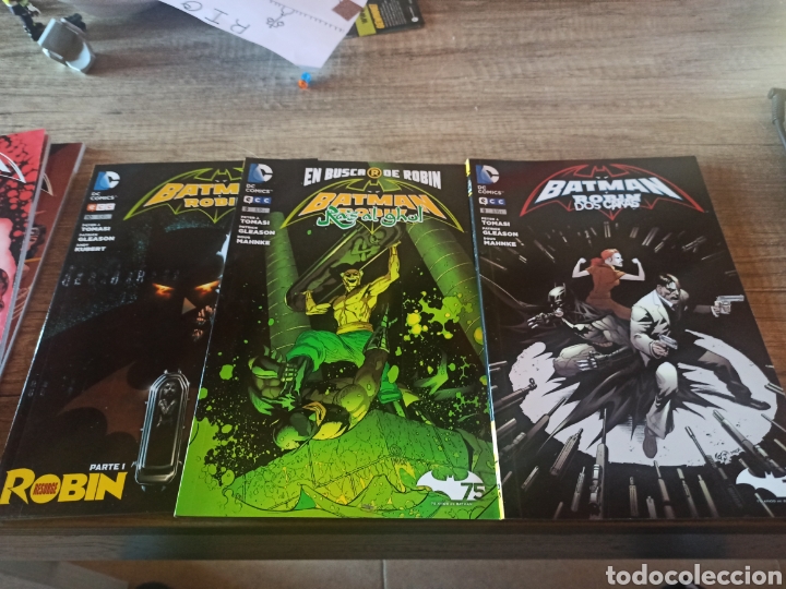 C&oacute;mics: Batman y robin 12 n&uacute;meros completa ecc - Foto 3