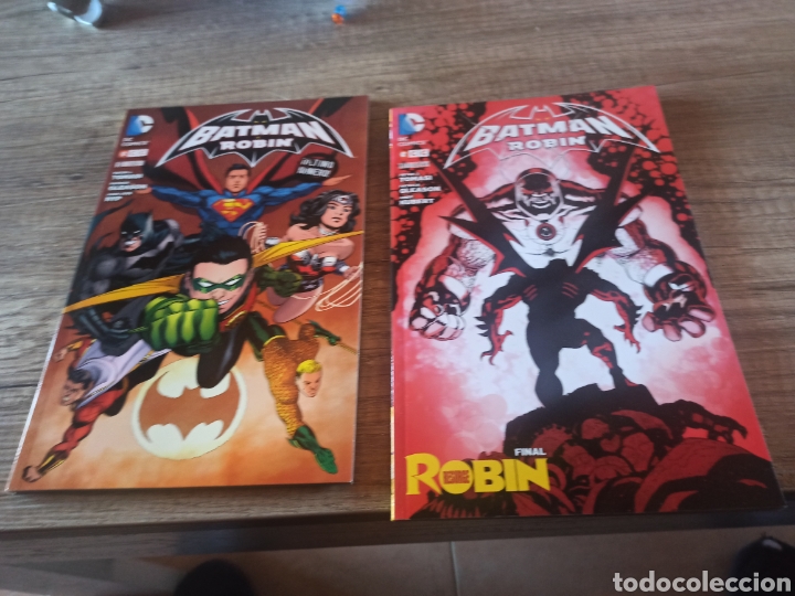 C&oacute;mics: Batman y robin 12 n&uacute;meros completa ecc - Foto 4