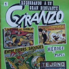 Cómics: G. IRANZO RECORDANDO A UN GRAN DIBUJANTE Nº1 - HEROES DE PAPEL.