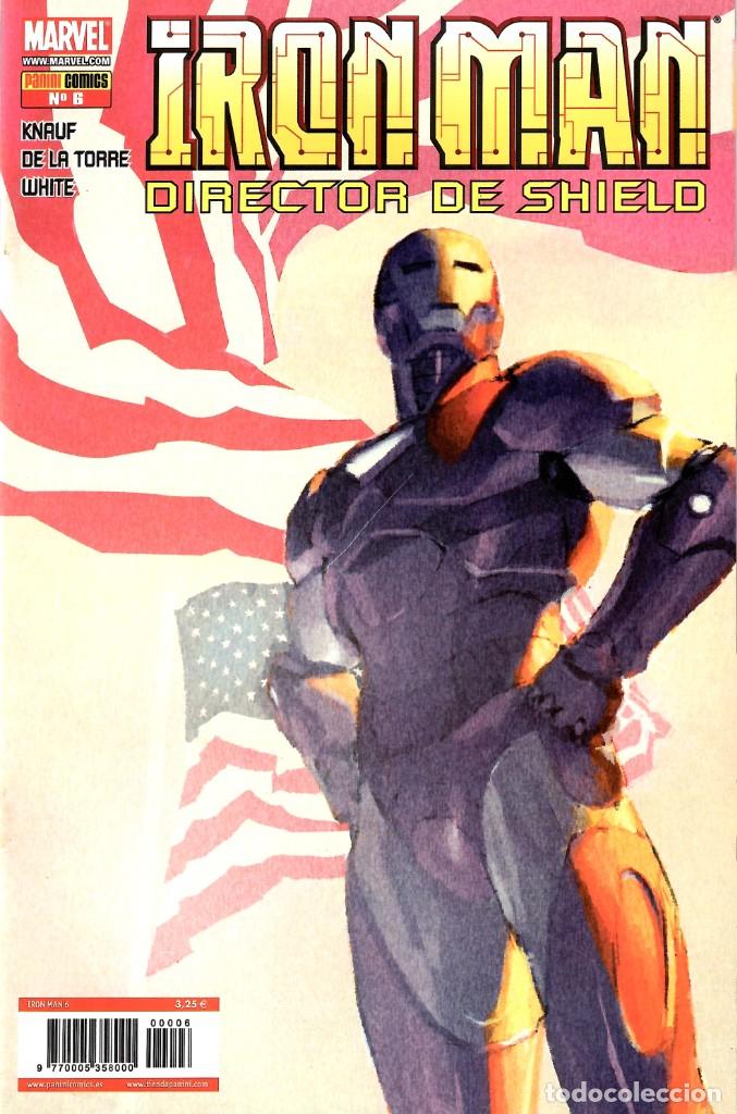 C&oacute;mics: IRON MAN N&ordm; 6 DIRECTOR DE SHIELD MARVEL 2008 - Foto 1