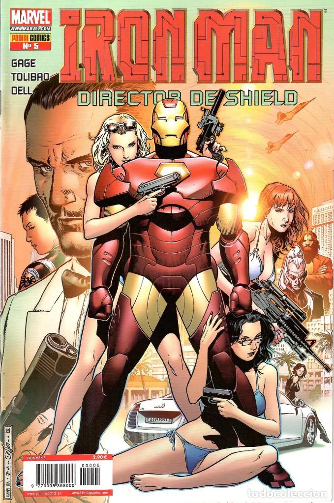 C&oacute;mics: IRON MAN N&ordm; 5 DIRECTOR DE SHIELD MARVEL 2008 - Foto 1