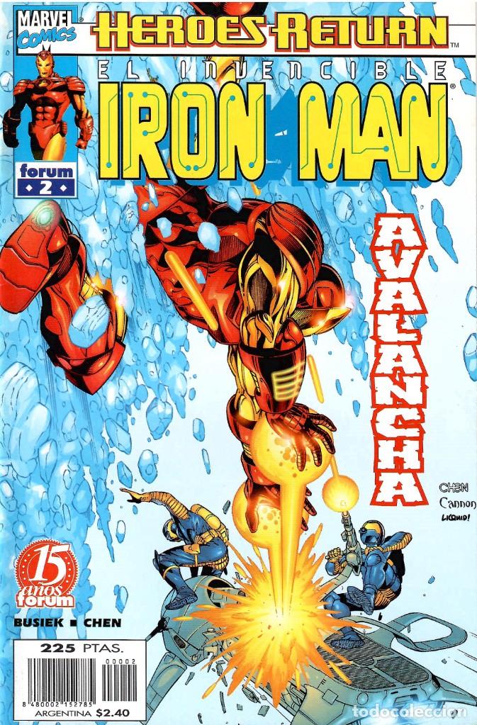C&oacute;mics: IRON MAN N&ordm; 2 MARVEL 1999 - Foto 1