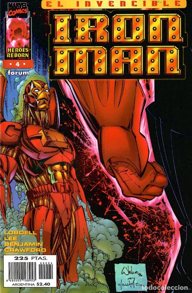 C&oacute;mics: IRON MAN N&ordm; 4 MARVEL 1998 - Foto 1