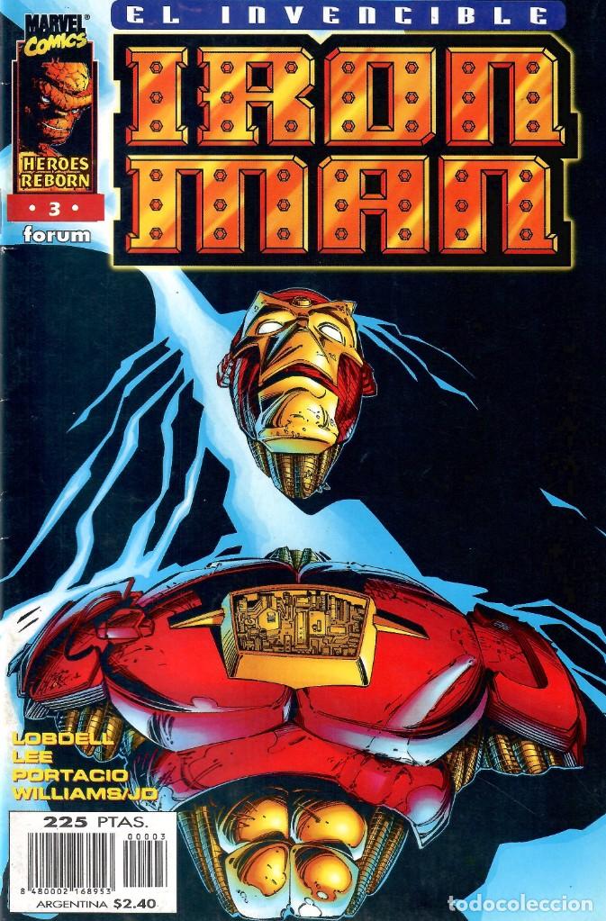 C&oacute;mics: IRON MAN N&ordm; 3 MARVEL 1998 - Foto 1