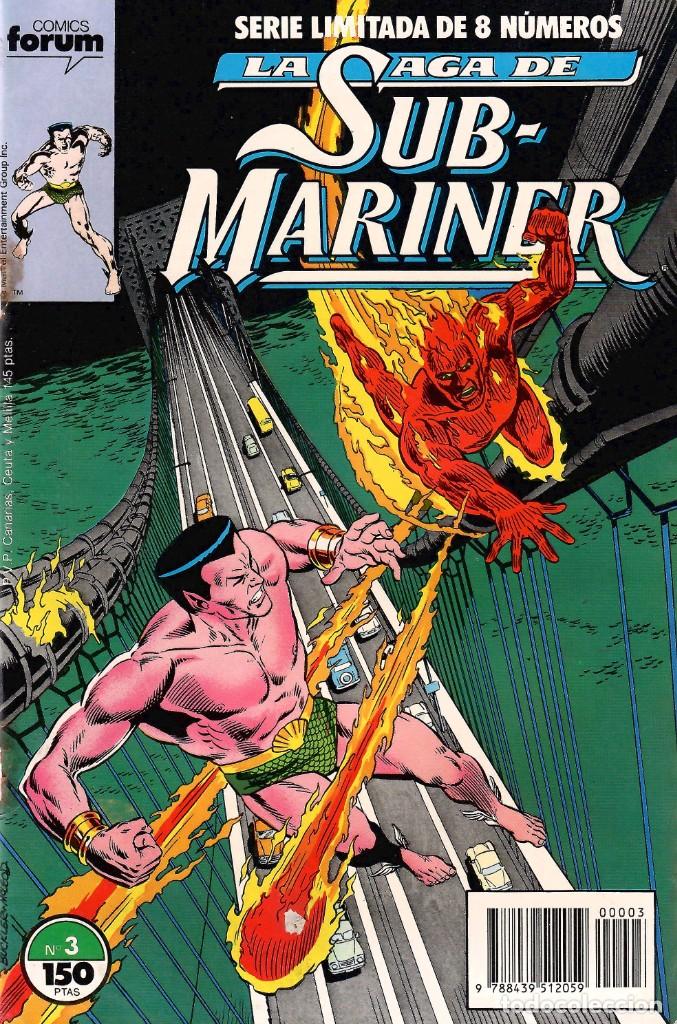 C&oacute;mics: SUB MARINER N&ordm; 3 FORUM 1989 - Foto 1
