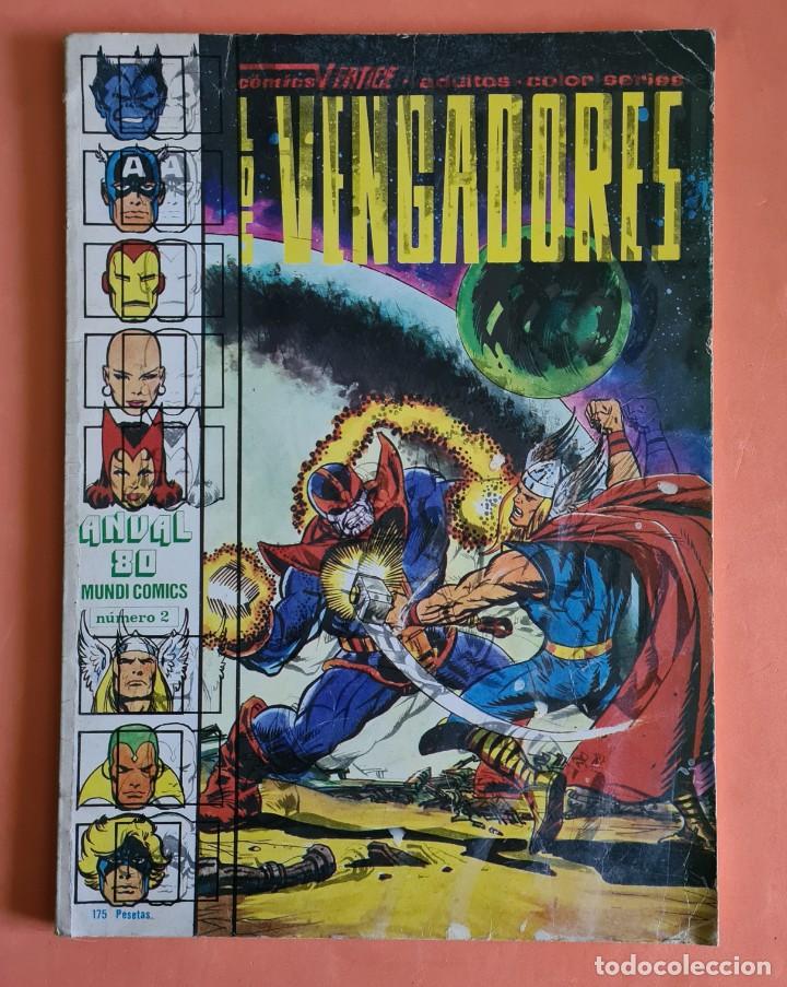 C&oacute;mics: Vengadores anual - ed. vertice - con thanos . - Foto 1
