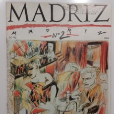Cómics: MADRIZ Nº 2 1984 COMIC EPOCA MOVIDA MADRILEÑA. EL CUBRI, GIMENEZ, LPO, DE JUAN, OPS, VICTOR APARICIO. Lote 320451218