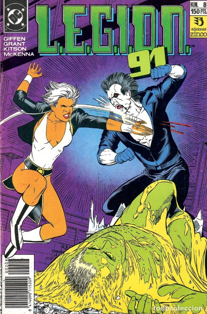 C&oacute;mics: LEGION 91 N&ordm; 8 DC 1991