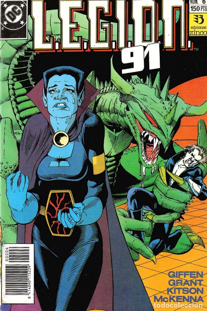 C&oacute;mics: LEGION 91 N&ordm; 6 DC 1991
