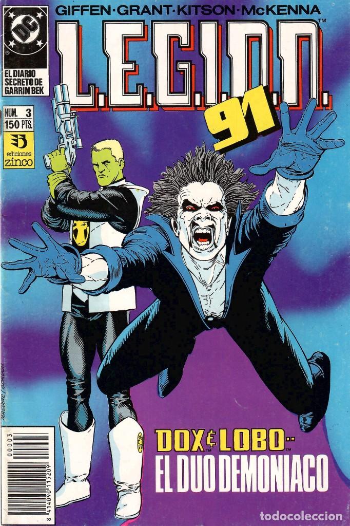 C&oacute;mics: LEGION 91 N&ordm; 3 DC 1991