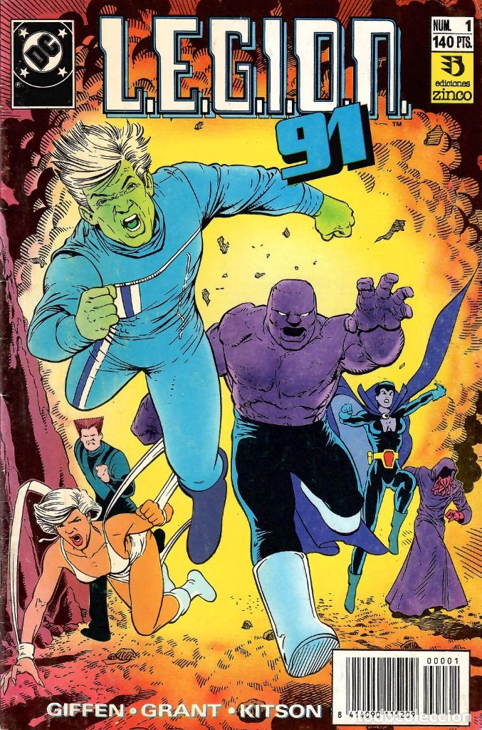 C&oacute;mics: LEGION 91 N&ordm; 1 DC 1991