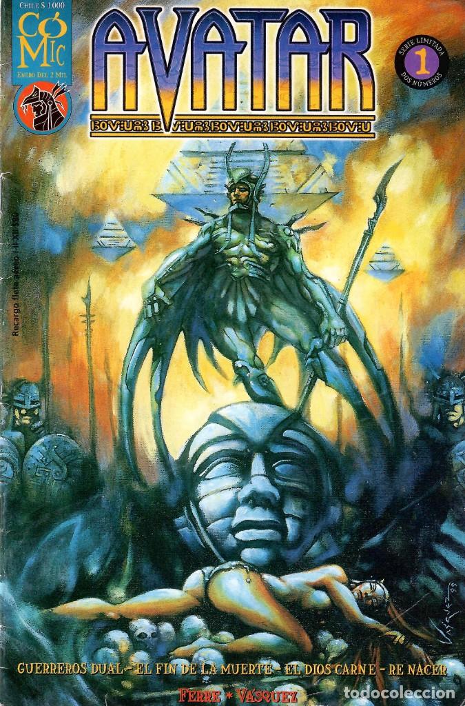 C&oacute;mics: AVATAR N&ordm; 1 SERIE LIMITADA FERRE VASQUEZ 2000 - Foto 1