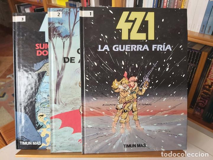 C&oacute;mics: * 421 * TIMUN MAS 1992 * COMPLETA N&ordm; 1, 2, 3, IMPECABLES *