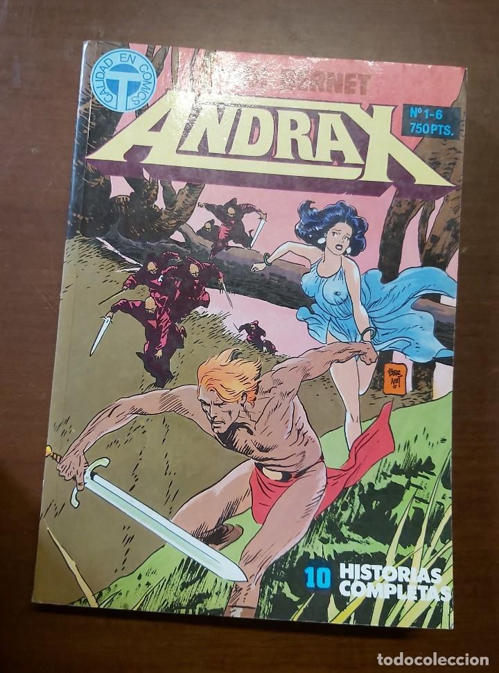 C&oacute;mics: Tebeo / c&oacute;mic ANDRAX, n&ordm; 1 - 6 - Foto 1