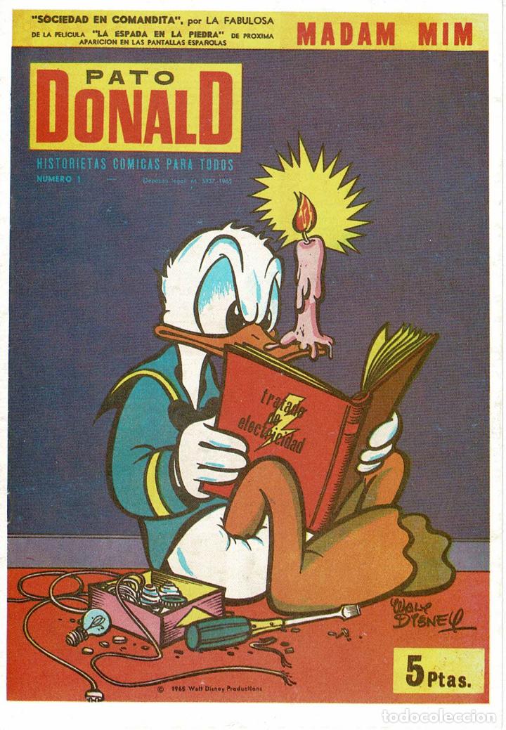 C&oacute;mics: Pato Donald completa 37 ejemplares,(encuadernada).Edit. ERSA - Foto 1