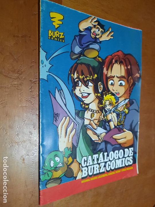 C&oacute;mics: BURZ COMICS. CAT&Aacute;LOGO DE NOVEDADES. BUEN ESTADO. DIFICIL