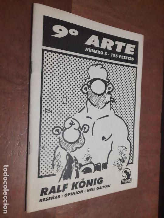 Fumetti: 9&ordm; ARTE 5. REVISTA 7 MONOS. GRAPA. BUEN ESTADO. DIFICIL DE CONSEGUIR. AUTOEDITADO