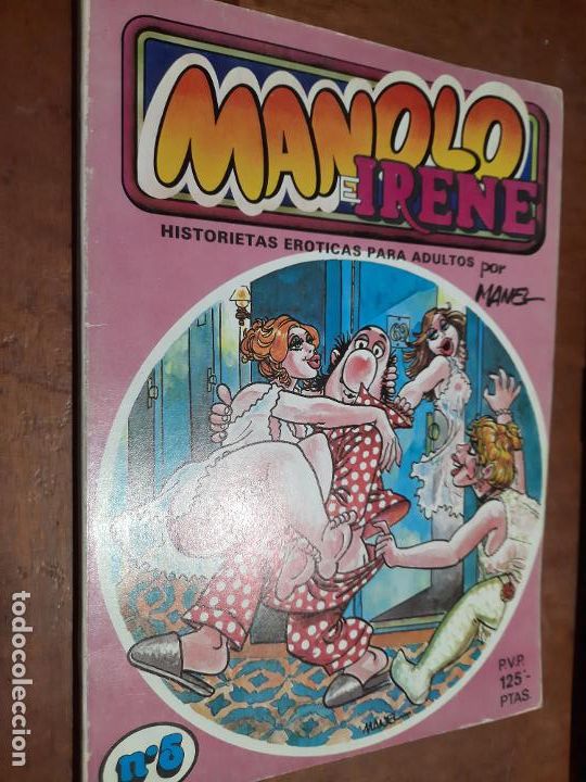 C&oacute;mics: MANOLO E IRENE 5. MANEL. R&Uacute;STICA. BUEN ESTADO caj. 115 - Foto 1