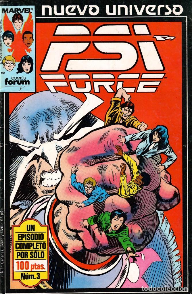 C&oacute;mics: PSI FORCE N&ordm; 3 FORUM 1988 - Foto 1