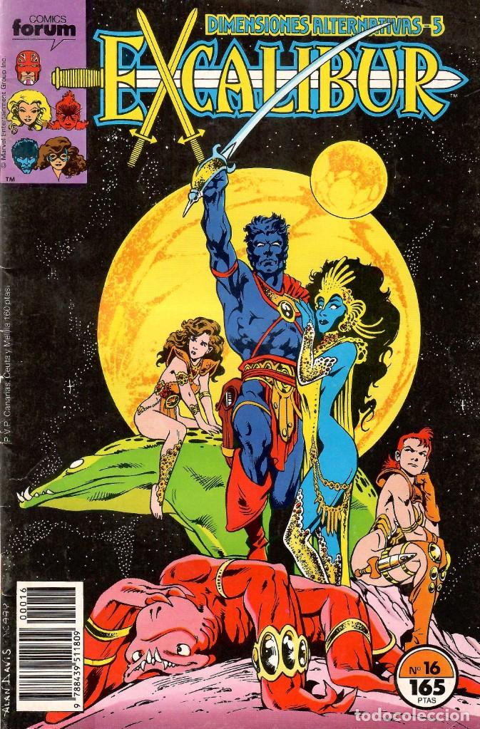 C&oacute;mics: EXCALIBUR N&ordm; 16 MARVEL 1997 - Foto 1