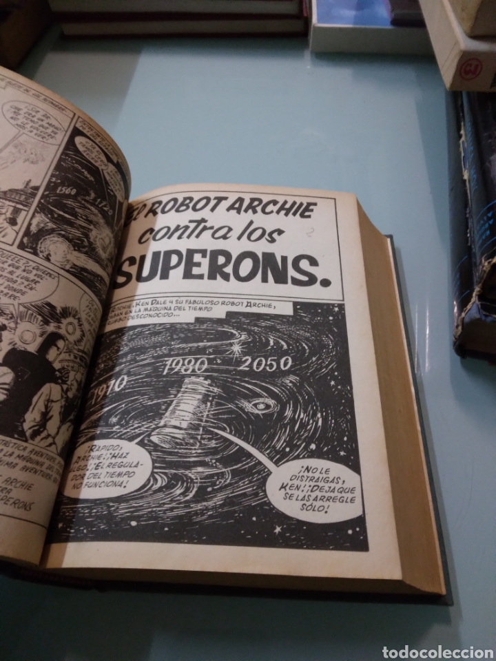 C&oacute;mics: Robot Archie, 5 numeros,Vertice - Foto 3