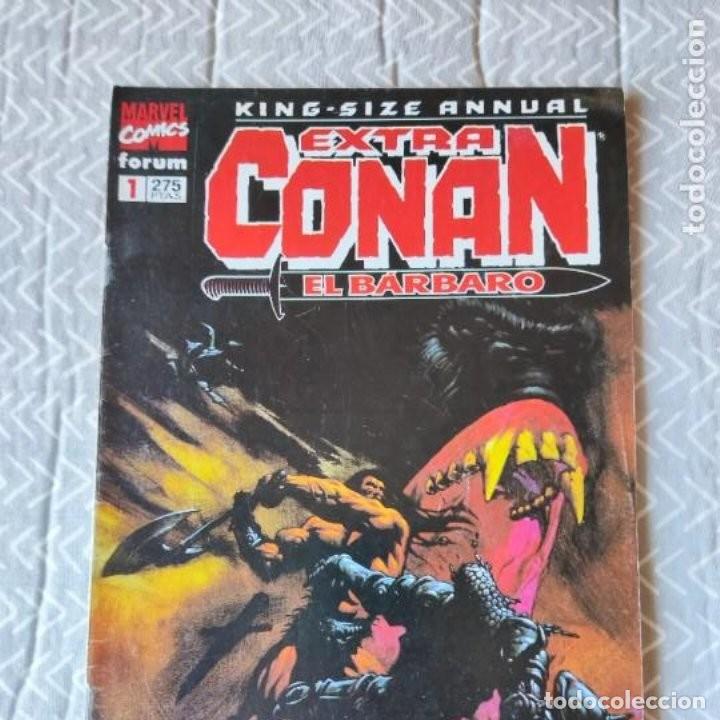 C&oacute;mics: CONAN EL B&Aacute;RBARO EXTRA N&ordm; 1 KING SIZE ANNUAL FORUM - Foto 1