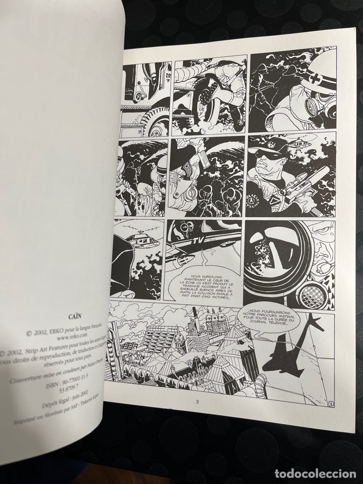 C&oacute;mics: CA&Iuml;N de BARREIRO y RISSO Ed ERKO ( 2002 ) - Foto 4